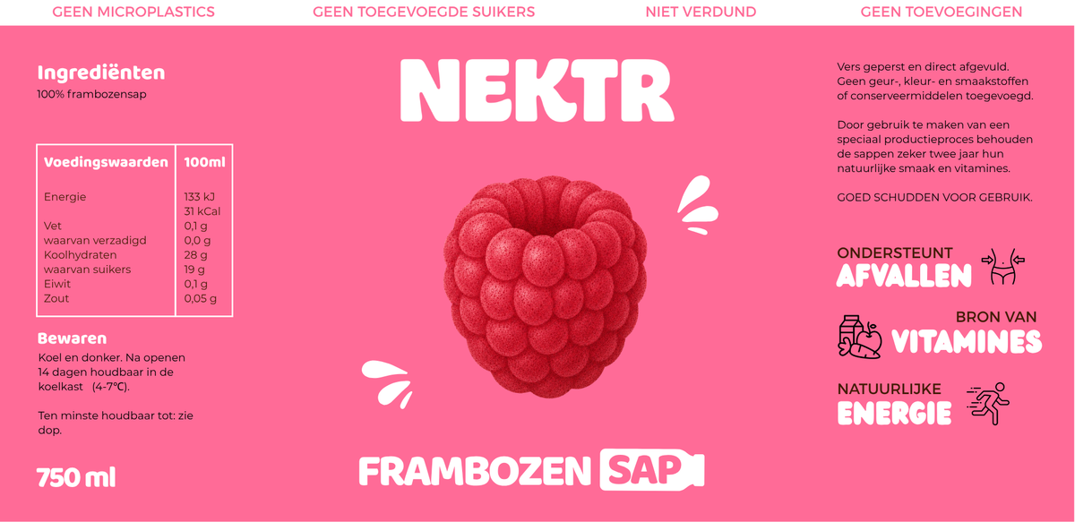 Frambozen sap