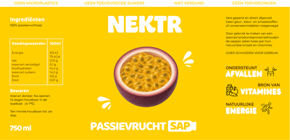Passievrucht sap